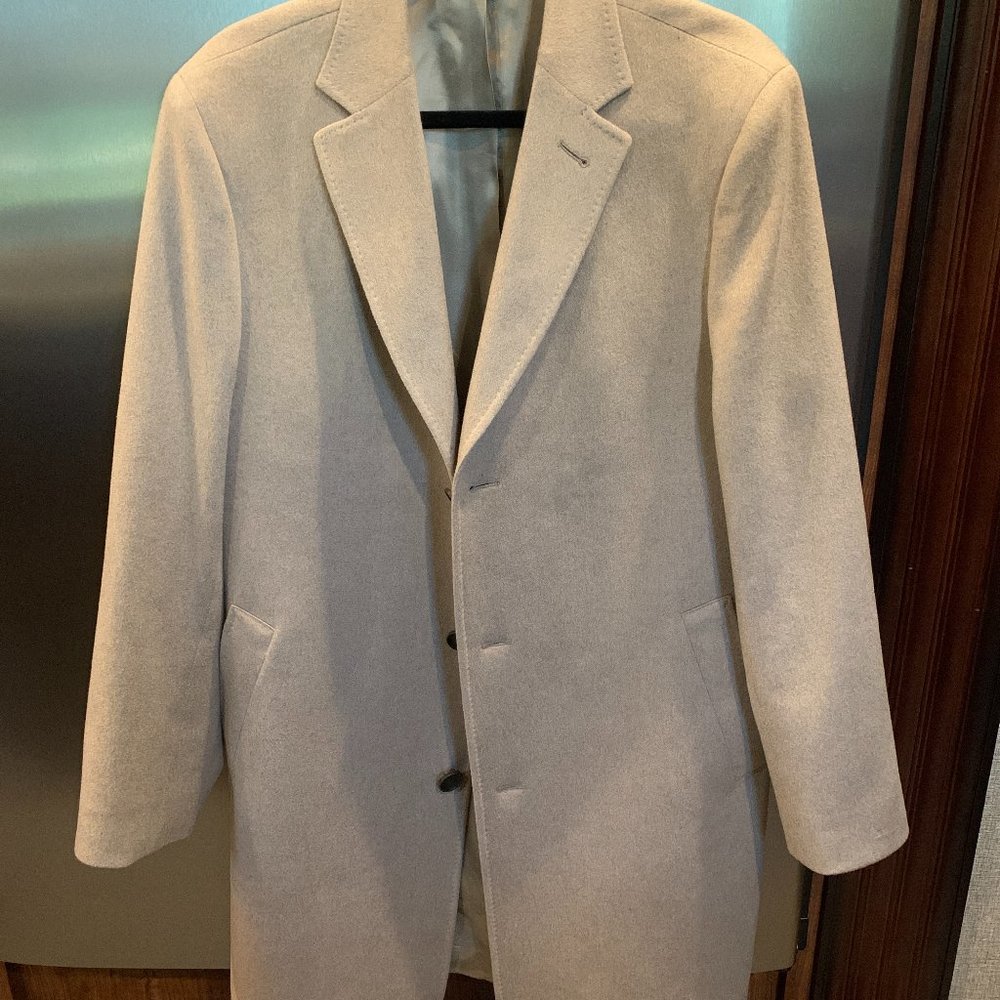 Men's Pure Cashmere Nordstrom Overcoat 40R